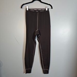 COLDPRUF Mens Black Thermal Base Layer Long Underwear Bottoms Pants Large